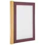 Menukaart - A4 - Wijnrood - Hout/Polypropyleen - Securit MC-WRA4-WR €15.95 Menukaarten