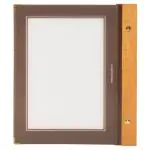 Menukaart - A5 - Bruin - Hout/Polypropyleen - Securit MC-WRA5-BR €10.95 Menukaarten