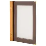 Menukaart - A5 - Bruin - Hout/Polypropyleen - Securit MC-WRA5-BR €10.95 Menukaarten