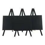 Tafelkrijtbord Mini - 3 Stuks - H 24 x B 15 CM - Zwart - Securit MNI-BL-KR €24.95 Krijtborden