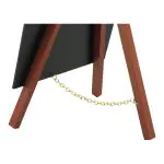 Tafelkrijtbord Mini - H 24 x B 15 CM - Mahonie - Securit MNI-M-KR-1 €12.45 Krijtborden