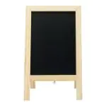 Tafelkrijtbord Sandwich - Dubbelzijdig - H 24 x B 15 CM - Zwart - Securit SBS-B-MNI €12.95 Krijtborden