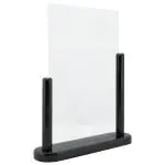 Poster Frame - A4 - Houten Voet - Zwart - Acryl - H 32.3 x B 27.1 CM - Securit PFT-BL-LA €18.25 Presentatie