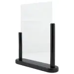 Poster Frame - A4 - Houten Voet - Zwart - Acryl - H 32.3 x B 27.1 CM - Securit PFT-BL-LA €18.25 Presentatie