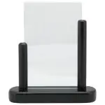 Poster Frame - A6 - Houten Voet - Zwart - Acryl - H 17.4 x B 15.7 CM - Securit PFT-BL-SM €13.25 Presentatie