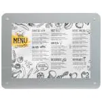 Raam Poster - A3 - Dubbelzijdig - Grijs - H 39.8 x B 52.3 - Securit PFW-A3-GY €36.95 Presentatie