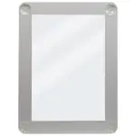 Poster Frame - A4 - Dubbelzijdig - Grijs - H 36 x B 27.1 CM - Securit PFW-A4-GY €24.25 Presentatie
