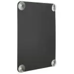 Raam Krijtbord - Dubbelzijdig - Zwart - H 35.6 x B 27.1 CM - Securit PFW-27-36-BL €18.25 Krijtborden