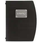 Menukaart Rio - A5 - Zwart - Polyurethaan - Securit MC-RCA5-BL €7.95 Menukaarten