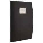 Menukaart Rio - A4 - Bestek - Design - Zwart - Polypropyleen - Securit MC-RCA4-BL-FK €9.25 Menukaarten