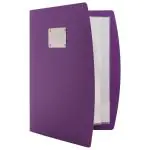 Menukaart Rio - A4 - Bestek - Design - Paars - Polypropyleen - Securit MC-RCA4-VT-FK €9.25 Menukaarten