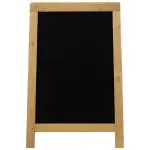 Stoepbord Nature - Klein - Beukenhout - Grijs - H 85 CM - Securit SBD-N-85 €113.95 Krijtborden