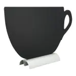 Tafelkrijtbord Silhouette - Cup - Aluminium Voet - Zwart - Securit FBTA-CUP €16.95 Krijtborden