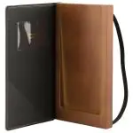 Rekeninghouder - Met Deksel - Zwart - Hout/Kunstleder - H 18 x B 10 CM - Securit MC-DBBP-BL €13.45 Presentatie