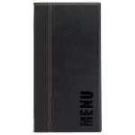 Menukaart Trendy - A45 - Zwart - Polyurethaan/Kunstleder - Securit MC-TR45-BL €16.95 Menukaarten