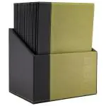 Menubox Trendy - 20 Stuks - A4 - Groen - Polyurethaan/Kunstleder - Securit MC-BOX-TRA4-GR €304.00 Menukaarten