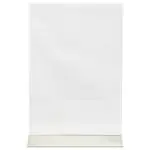 Poster Frame - A4 - RVS Voet - Transparant - Acryl - H 31.8 x B 21 CM - Securit PFT-ACM-A4 €15.95 Presentatie