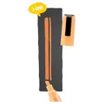 Krijtstift - 2 Stuks - Gebeitelde Punt - Oranje - 2-6 MM - Securit SMA510-OR €3.25 Krijtborden