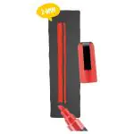 Krijtstift - 2 Stuks - Gebeitelde Punt - Rood - 2-6 MM - Securit SMA510-RD €3.25 Krijtborden