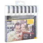Krijtstift - 8 Stuks - Wit - 2-6 MM - Securit SMA510-V8-WT €28.45 Krijtborden