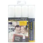Krijtstift - 4 Stuks - Wit - 7-15 MM - Securit SMA720-V4-WT €26.95 Krijtborden