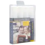 Krijtstift - 4 Stuks - Wit - 7-15 MM - Securit SMA720-V4-WT €26.95 Krijtborden