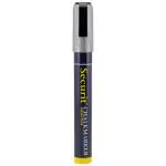 Krijtstift - 2 Stuks - Gebeitelde Punt - Zilver - 2-6 MM - Securit SMA510-SL €3.25 Krijtborden
