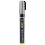 Krijtstift - 2 Stuks - Gebeitelde Punt - Zilver - 2-6 MM - Securit SMA510-SL €3.25 Krijtborden