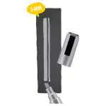 Krijtstift - 2 Stuks - Gebeitelde Punt - Zilver - 2-6 MM - Securit SMA510-SL €3.25 Krijtborden
