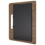 Menu Klembord - A4 - Handvat - Ringen - Walnoot - Hout/Metaal - Securit MC-WALA4-CH €21.95 Menukaarten