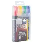 Krijtstift - 4 Stuks - Watervast - Diverse Kleuren - 2-6 MM - Securit SMA610-V4 €13.95 Krijtborden