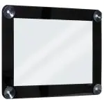 Poster Frame - A3 - Dubbelzijdig - Zwart - H 39.8 x B 52.3 - Securit PFW-A3-BL €36.95 Presentatie