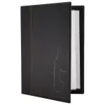 Wijnkaart Trendy - A4 - Zwart - Polyurethaan - Securit MC-TRWC-BL €21.95 Menukaarten