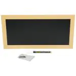 Wandkrijtbord Woody - Bruin - B 20 x D 40 CM - Securit WBW-TE-20-40 €13.95 Krijtborden