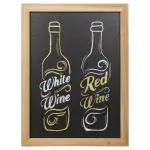Wandkrijtbord Woody - Bruin - B 40 x D 60 CM - Securit WBW-TE-40-60 €23.95 Krijtborden