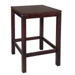 Pokertafel - Pub 4-Kant - Noten - 80x80 CM GL-17782 €279.00 Horeca tafels
