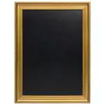 Muurkrijtbord - Zwart - Gouden Rand - B 65 x D 85 Cm - Securit WBC-G-85 €129.95 Krijtborden