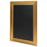 Muurkrijtbord - Zwart - Gouden Rand - B 65 x D 85 Cm - Securit WBC-G-85 €129.95 Krijtborden