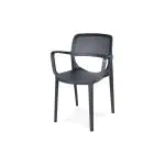 Terrasstoel Milaan - Armleuning - Antraciet - G-Line 84690 €39.95 Terrasstoelen