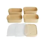 Deksel Voor Voedselcontainer - 300 Stuks - Fiesta HW625 €41.99 Voedselbakken
