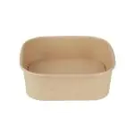 Vierkante Container - 300 Stuks - Papier - Fiesta Recyclable HW016 €62.99 Wegwerp verpakkingen