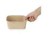 Vierkante Container - 300 Stuks - Papier - Fiesta Recyclable HW018 €72.99 Wegwerp verpakkingen