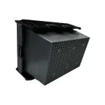 Opbergkrat - Zwart - Kunststof - Vogue DX995 €15.69 Keuken