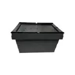 Opbergkrat - Zwart - Kunststof - Vogue DX995 €15.69 Keuken