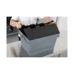 Opbergkrat - Zwart - Kunststof - Vogue DX995 €15.69 Keuken