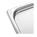 Gastronormbak - 2/4 GN - Zilver - Vogue FU260 €14.29 Gastronorm bakken