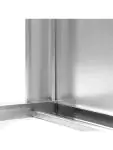 RVS Woktafel - Met Onderschap - G-Line RVS-M-00036 €622.00 RVS woktafels