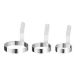 Eierring - Met Handvat - H 12.5 x Ø 8.8 CM - RVS - Hendi H512074 €2.25 Vormen