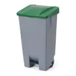 Pedaal Afvalbak - 120 L - H 88.5 x B 50 x D 41 CM - Grijs - Hendi H873458 €60.95 Afvalbakken