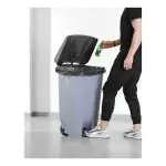 Deksel Voor Afvalbak - 120 L - Zwart - Hendi H873472 €14.60 Afvalbakken